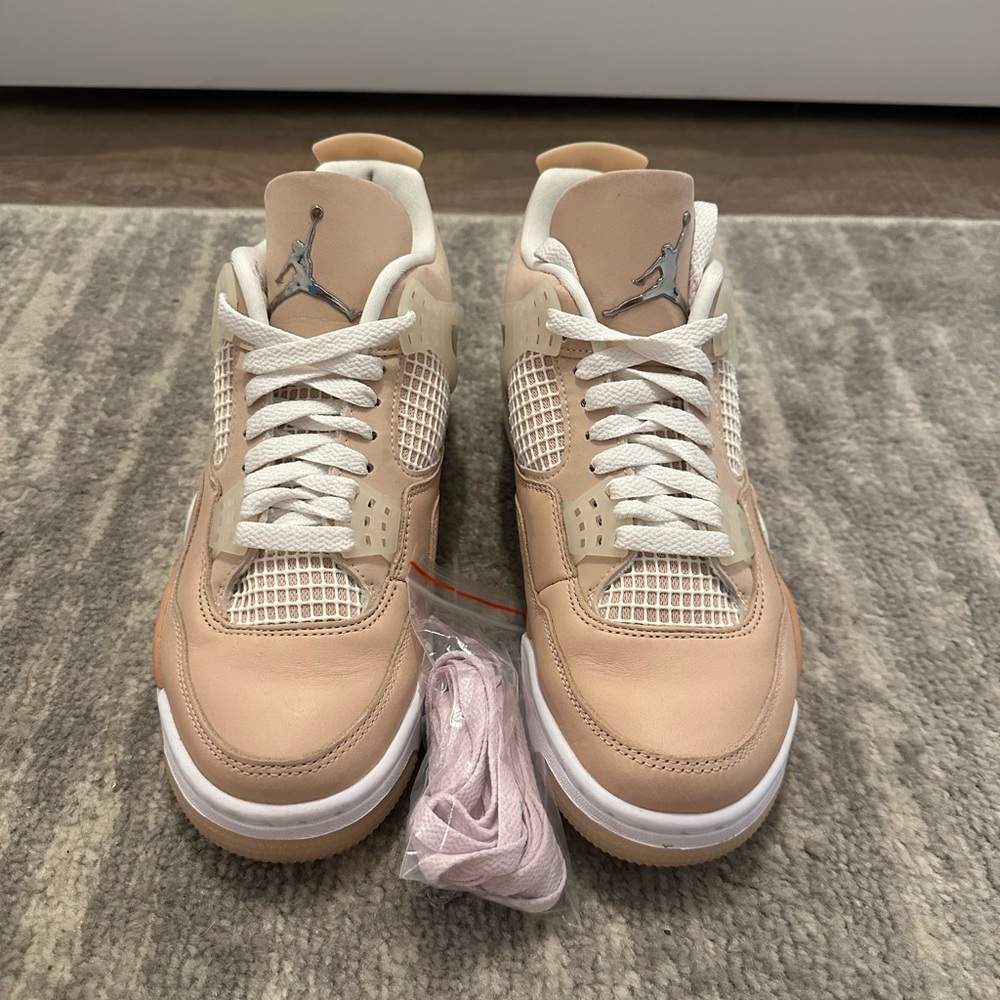 Jordan Women's Sneakers in Beige and White
